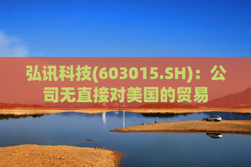 弘讯科技(603015.SH)：公司无直接对美国的贸易