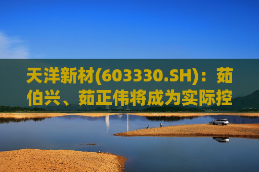 天洋新材(603330.SH)：茹伯兴、茹正伟将成为实际控制人