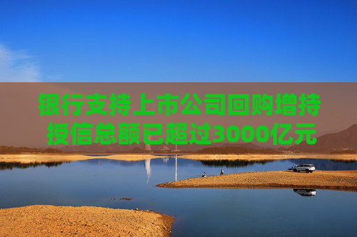 银行支持上市公司回购增持 授信总额已超过3000亿元  第1张