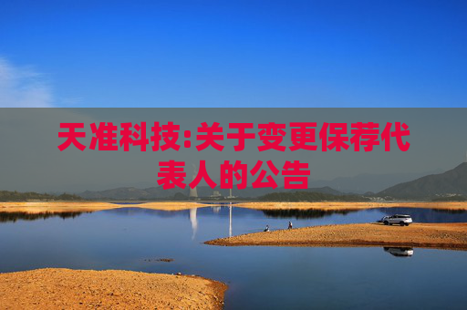 天准科技:关于变更保荐代表人的公告  第1张