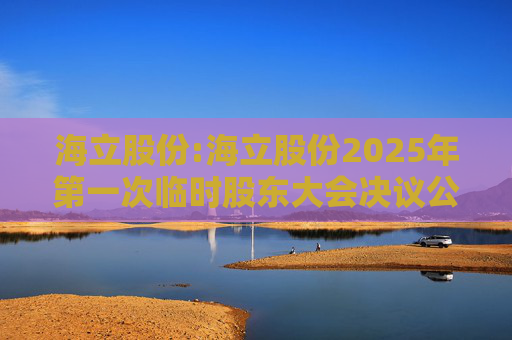 海立股份:海立股份2025年第一次临时股东大会决议公告  第1张