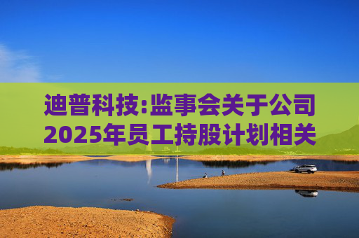 迪普科技:监事会关于公司2025年员工持股计划相关事项的核查意见