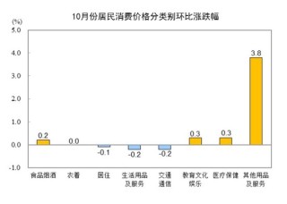 统计局：10月份CPI同比上涨0.2% PPI同比下降2.1%