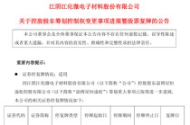 上海国资拟入主！603078，明日复牌！