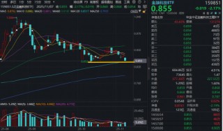 技术强支撑？“W底”形态显现，百亿金融科技ETF（159851）跌逾2%，资金单日狂买1.69亿份