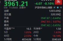 A股窄幅震荡，沪指半日微跌0.1%