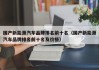 国产新能源汽车品牌排名前十名（国产新能源汽车品牌排名前十名及价格）