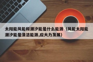太阳能风能和潮汐能是什么能源（风能太阳能潮汐能是清洁能源,应大力发展）