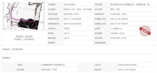 碧桂园1.55亿元兰州拿地，回应称：系当地政府以地抵债