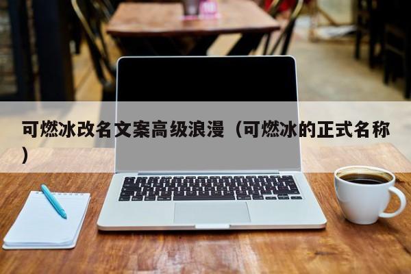 可燃冰改名文案高级浪漫（可燃冰的正式名称）  第1张
