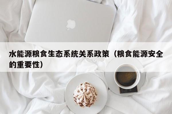 水能源粮食生态系统关系政策（粮食能源安全的重要性）  第1张