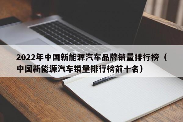 2022年中国新能源汽车品牌销量排行榜（中国新能源汽车销量排行榜前十名）  第1张