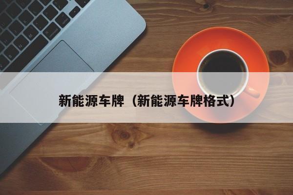 新能源车牌（新能源车牌格式）  第1张