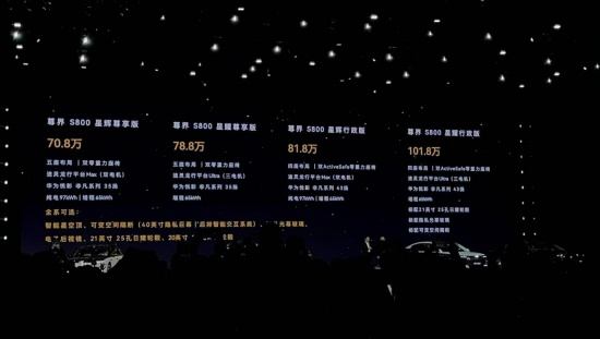 尊界S800大定突破1000辆 自主品牌集体冲击高端车市场  第6张 尊界S800大定突破1000辆 自主品牌集体冲击高端车市场  第6张