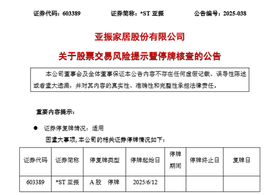2倍牛股突发！明起停牌核查  第1张