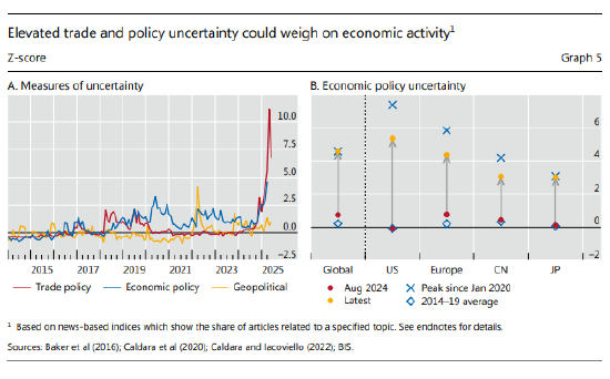 国际清算银行称:关税使美联储面临真实通胀难题  第1张 国际清算银行称:关税使美联储面临真实通胀难题  第1张