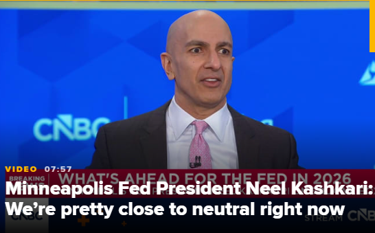 美联储官员卡什卡里：AI正导致大企业放缓招聘步伐  第1张