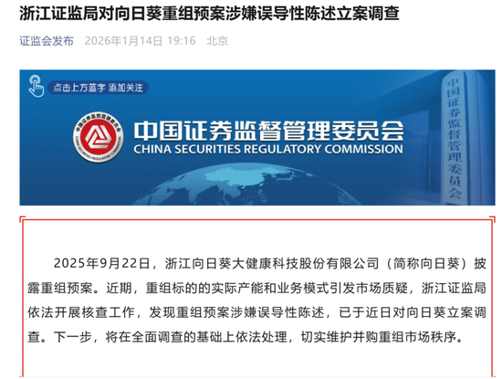 官宣！300111，被立案调查  第1张